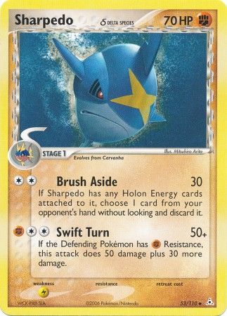 Sharpedo (delta species) 53/110-Kantocards