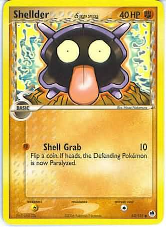 Shellder (delta species) 63/101-Kantocards