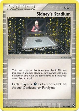 Sidney's Stadium 82/108-Kantocards