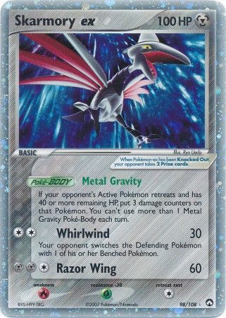 Skarmory ex 98/108-Kantocards