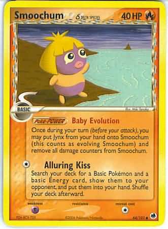 Smoochum (delta species) 64/101-Kantocards
