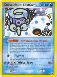 Snow-cloud Castform 25/101-Kantocards