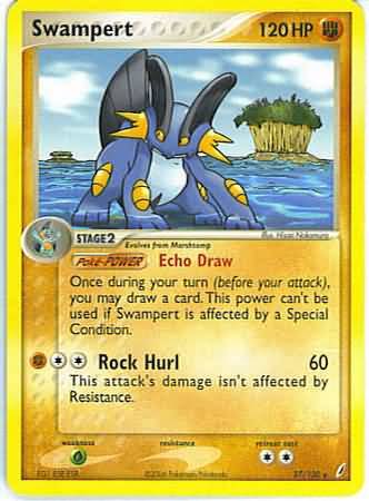 Swampert 27/100-Kantocards