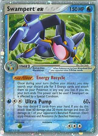Swampert ex 98/100-Kantocards