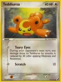 Teddiursa 77/115-Kantocards
