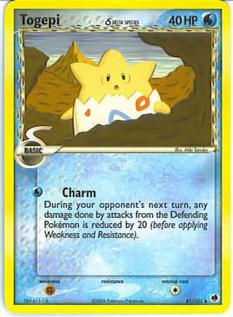 Togepi (delta species) 41/101-Kantocards