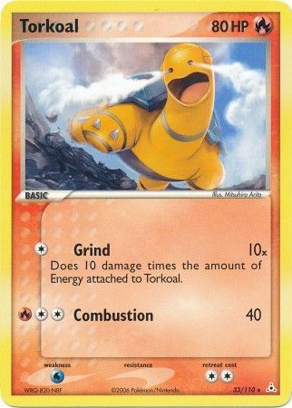 Torkoal 33/110-Kantocards