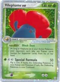 Vileplume ex 100/101-Kantocards
