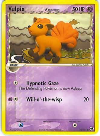 Vulpix (delta species) 70/101-Kantocards