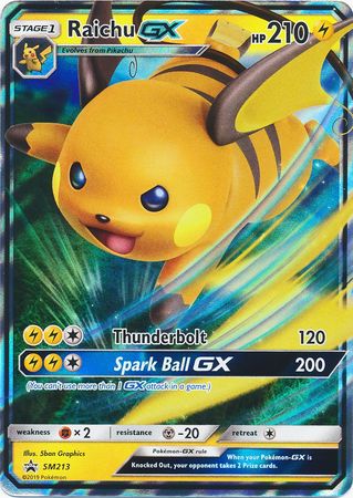Raichu GX SM213-Kantocards