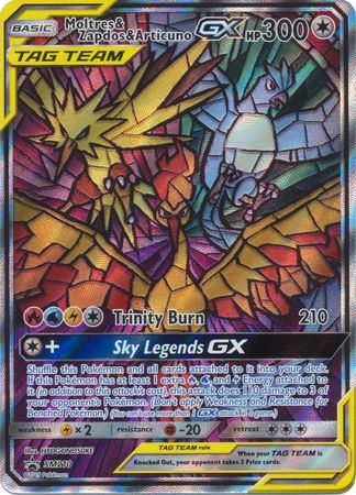 Moltres & Zapdos & Articuno GX SM210 (Sellada)-Kantocards
