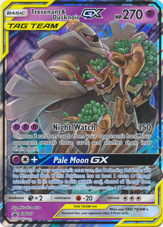 Trevenant & Dusknoir Tag Team GX SM217-Kantocards