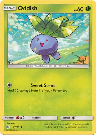Oddish 2/236-Kantocards
