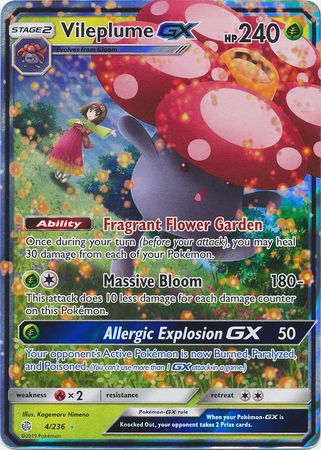 Vileplume GX 4/236-Kantocards