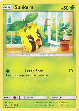 Sunkern 7/236-Kantocards