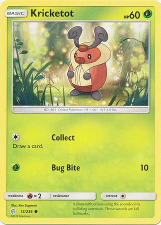 Kricketot 13/236-Kantocards
