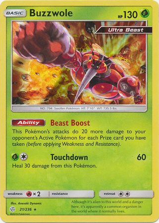 Buzzwole 21/236 - Holo-Kantocards