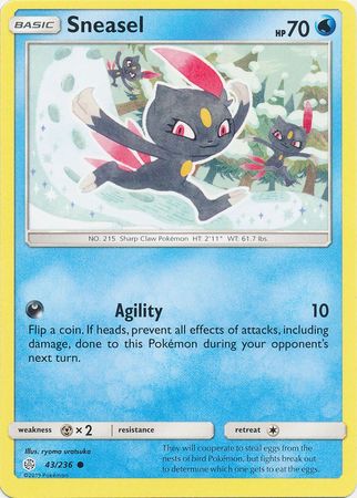Sneasel 43/236-Kantocards