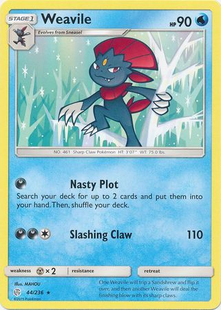 Weavile 44/236-Kantocards