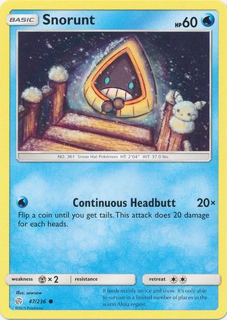 Snorunt 47/236-Kantocards