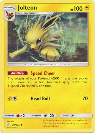 Jolteon 70/236-Kantocards