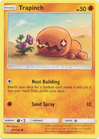 Trapinch 107/236-Kantocards