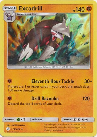 Excadrill 115/236-Kantocards