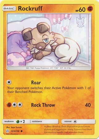 Rockruff 123/236-Kantocards