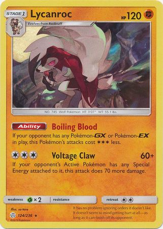 Lycanroc 124/236-Kantocards