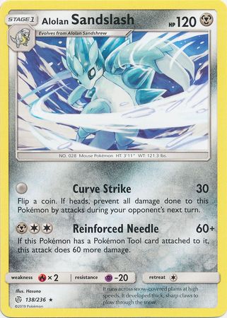 Alolan Sandslash 138/236-Kantocards