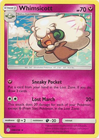 Whimsicott 148/236-Kantocards