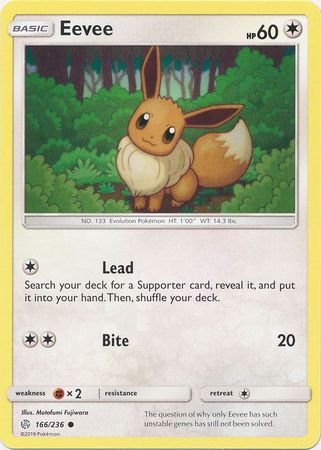 Eevee 166/236-Kantocards