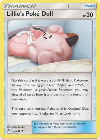 Lillie's Poké Doll 197/236-Kantocards