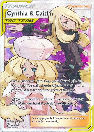 Cynthia & Caitlin 228/236 - Full Art-Kantocards