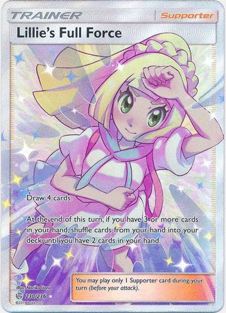 Lillie's Full Force 230/236 - Full Art-Kantocards