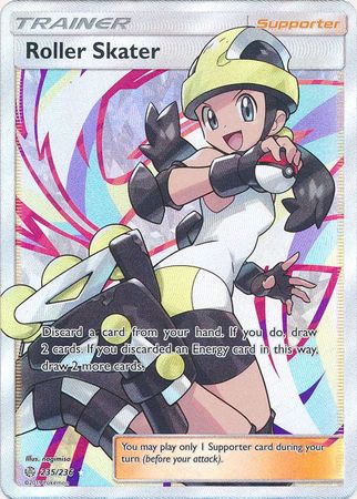 Roller Skater 235/236 - Full Art-Kantocards