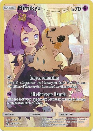 Mimikyu 245/236 - Secret Rare-Kantocards