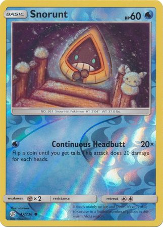Snorunt 47/236 - Holo Reverse-Kantocards