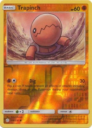 Trapinch 108/236 - Holo Reverse-Kantocards