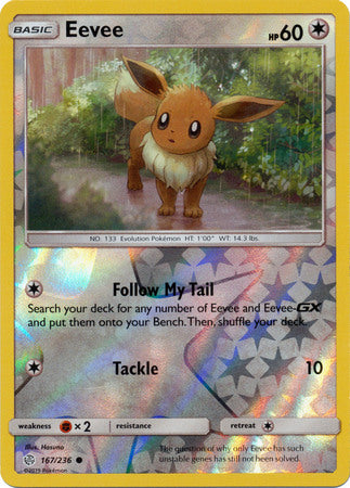 Eevee 167/236 - Holo Reverse-Kantocards