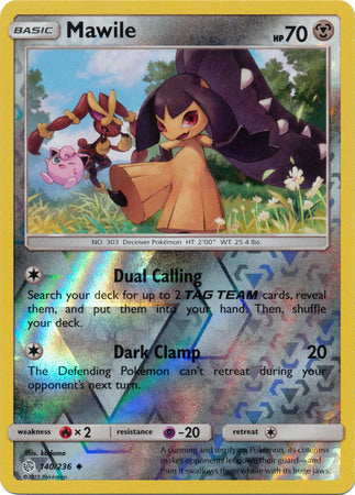 Mawile 140/236 - Holo Reverse-Kantocards