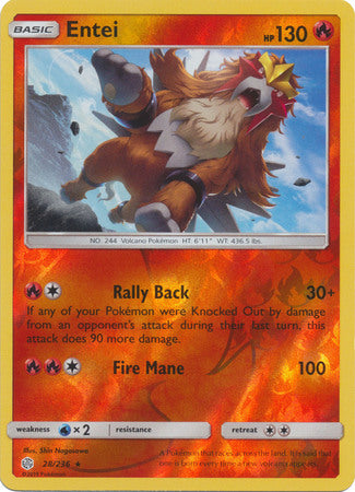Entei 28/236 - Holo Reverse-Kantocards