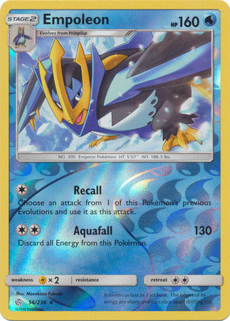 Empoleon 56/236 - Holo Reverse-Kantocards