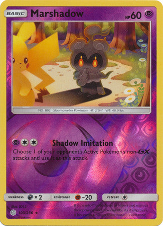Marshadow 103/236 - Holo Reverse-Kantocards