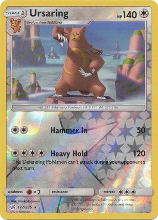 Ursaring 172/236 - Holo Reverse-Kantocards