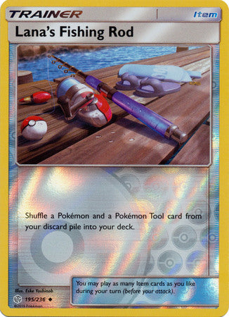 Lana's Fishing Rod 195/236 - Holo Reverse-Kantocards