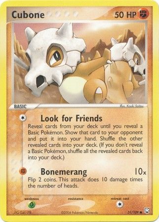 Cubone 51/109-Kantocards