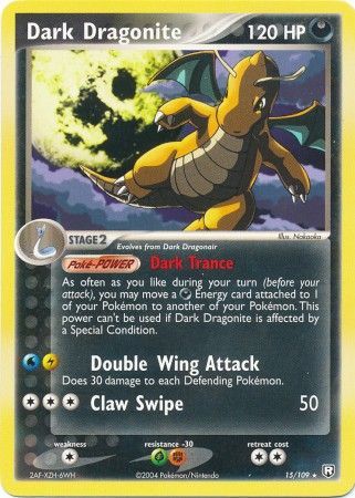 Dark Dragonite 15/109-Kantocards