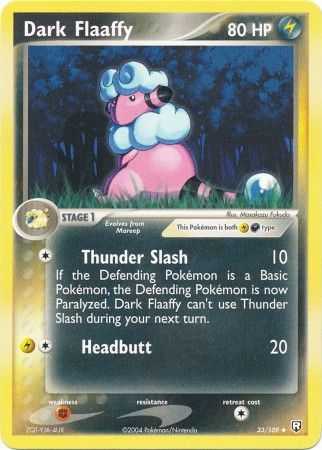 Dark Flaaffy 33/109-Kantocards