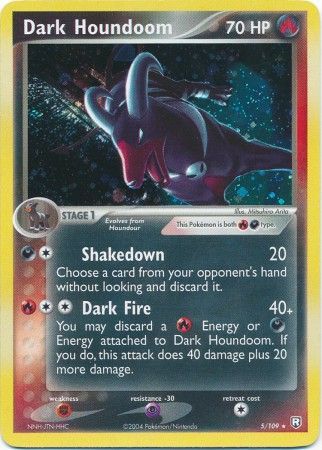 Dark Houndoom 5/109-Kantocards